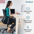 24" 18" 4" Foam Seat and Wheelchair Cushion x x - Comfort and Pressure Relief Seat Cushion for Office Chair - Prevents