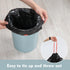 Cand 5 Gallon Drawstring Trash Bags, Garbage Bags, Black, 104 Counts/2 Rolls