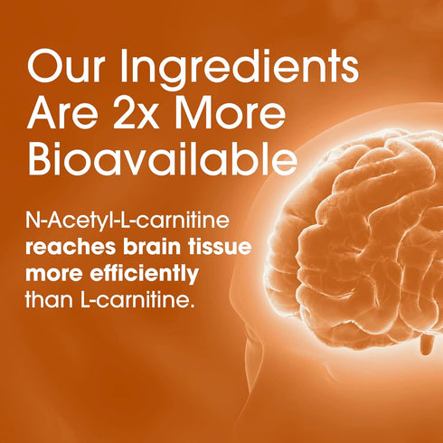 Nutrition Essentials Nootropic Brain Support Supplement, Caffeine-Free Capsules with St. John's Wort & Ginkgo Biloba