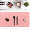 Makeup Mat for Vanity, Waterproof and Dust-Resistant Desk Protection, Ideal for Makeup Tables (15.7"X31.5", Pink)