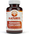 1600mg Organic Turmeric Curcumin with Bioperine and Black Pepper | 120 Vegetarian Caps | Non-GMO