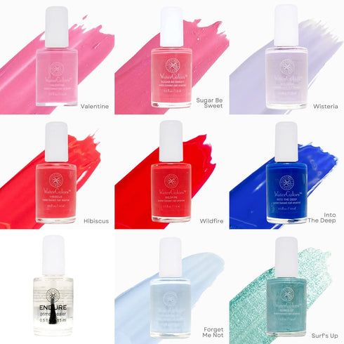Honeybee Gardens Water-Based Nail Enamel, Victorian Lace, Matte Old Fashioned Rose, Eco-Friendly, 0.5 fl oz