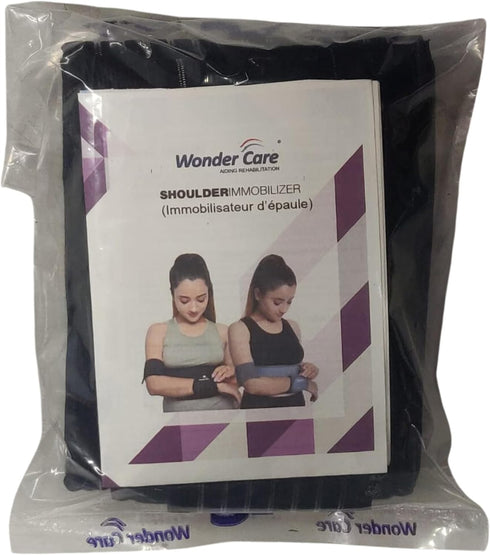 WC Shoulder Support Brace - Arm Sling Shoulder Immobilizer for Youth, Compression Brace for Rotator Cuff Surgery