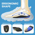 Plantar Fasciitis Inserts for Heel Pain Relief, Welnove Heel Cups for Achilles Tendonitis, Women's 10-13, Men's 9-12