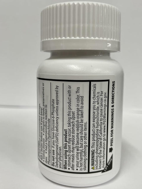 Puregen Labs Urinary Pain Relief Tablets, Maximum Strength OTC for Fast UTI Pain Relief, 72 Count