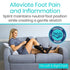 Plantar Fasciitis Night Splint by Vive, Best Medical Brace for Foot Pain, X-Large
