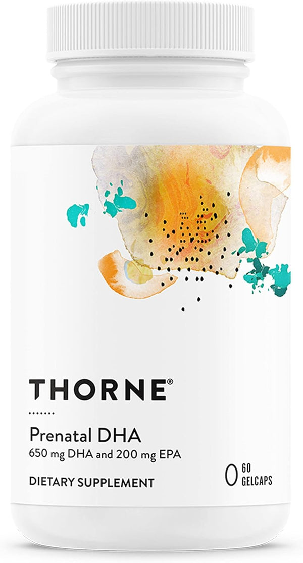 THORNE Prenatal DHA - 650 mg DHA and 200 mg EPA - Supports Baby’s Brain and Nervous System Development from Pregnancy
