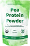 Cherie Sweet Heart Organic Pea Protein Powder 1 lb - 100% Non-GMO, Dairy-Free, Keto-Friendly, Gluten-Free