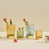 Makeup Brush Holder: Toothbrush Holders, Crystal Makeup Organizer, Small Retro Desktop Storage for Eyeliners