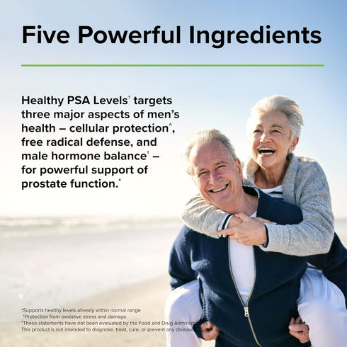 Terry Naturally Healthy PSA Levels - 60 Softgels for Prostate Health - Non-GMO, Gluten Free