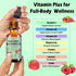 JUIWEFKK 15-in-1 B12 B6 B1 Vitamin B Complex Liquid Drops for Women Men & Kids, VIT B Complex with Vitamin C Niacin