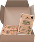 Natural Dental Floss Picks, Mint Flavored Toothpicks, 2-in-1 Natural Floss & Toothpicks, 200 Count