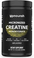 UpNourish Micronized Creatine Monohydrate Powder 400g - Unflavored Vegan Supplement for Pre Workout & Muscle Building,