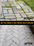 Moss Removal Deck Crevice Cleaning Tool, 2 Paver Brushes for Weeding, Wire Brush with Weed Hook, Patio Weed Remover
