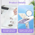 JOVZEOLA Snap Grip Mini Mop(Purple)