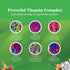 Plant Based Kids Multivitamin Gummies - Immunity Support with Vitamins A, C, D3, E, B & Zinc, Gluten Free, Non-GMO,