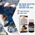 1 Pack Pure & Natural Blue Amber Oil - Cold Pressed Concentrated Crude for Body & Skin (1 oz / 30 ml)
