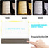 Full Page Magnifier - Ultra Bright 12 LEDs Handheld Magnifying Glass with Adjustable Brightness for Eye-Care and Reading
