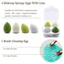 Koccido 22 Pcs Makeup Brushes Kit, Foundation and Eyeshadow Brush Set, Green