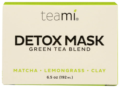 Teami Detox Face Mask, 3.5 OZ, Hydrating & Purifying Green Tea Clay Mask, Blackhead Remover for All Skin Types