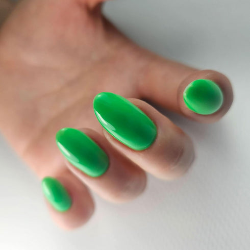 N.HYPE Gel Polish UV/LED Cured Neon Bright Green #69, Soak Off