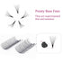 Lash Extension 10D 0.07 Premade Fans, Eyelash Extensions D Curl Mix Tray, Volume Short Stem (8-14mm Mix)