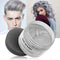 Silver Grey Hair Wax Pomades 4.23 oz - Natural Hair Coloring Wax Material for Disposable Hair Styling Clays Ash,