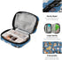 Naanle 7 Cute Puppy Dog Day Pill Case - Travel Organizer Bag With Zipper, Portable Weekly Compact Size for Vitamin