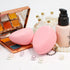 BEAKEY Flat Duo Makeup Sponge Set of 6 - Super Soft 0 Latex Blending Sponge for Flawless Application, Pink