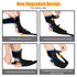Plantar Fasciitis Night Splint Sock with Hand-Held Massage Tool Upgraded Soft Plantar Fasciitis Brace for Women Men