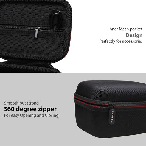 LTGEM Hard Case for Electric Shaver, Travel Protective Carrying Storage Bag