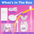 Kids Toothbrushes U Shape, Automatic Toothbrush, Toddler U Shaped, Rechargeable Electric Brush Age 2+, Unicorn