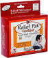 Relief Pak Moist Heat Pack, Neck Contour 7"x24" for Aches and Pains, Arthritis, Muscle Strains, Bruises, White