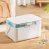 Naqqios Medication Box - Large Monthly Pill Storage Box | Medicine Box | Double Layer