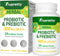 Probiotics for Women and Men - 300 Billion CFU, 24 Strains with 15 Organic Herbs, Vegan, 2 Month Supply for Digestive