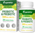 Probiotics for Women and Men - 300 Billion CFU, 24 Strains with 15 Organic Herbs, Vegan, 2 Month Supply for Digestive