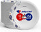 JOLLY CHEF 156 Count Paper Bowls - 12 oz Soak Proof and Cut Proof Microwave Safe Heavy Duty Disposable Bowls