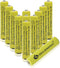 GEILIENERGY NiCd AAA 1.2V 600mAh Triple A Rechargeable Batteries for Solar Light, 12 PCS