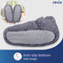 REVIX Microwavable Booties and Feet Warmers for Women & Men, Microwave Heated Foot Warmer with Flaxseed Moist Heat