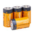 Amazon Basics 4-Pack D Cell Alkaline Everyday Batteries, 1.5 Volt, 5-Year Shelf Life