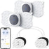 Comfytemp Wireless TENS Unit Machine for Pain Relief, Rechargeable TENS Device with 30 Modes, 4 Pads for Sciatica, Back