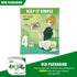 Clear Small Trash Bags, 4 Gallon Garbage Bags, 110 Count, FORID Wastebasket Bin Liners for Bathroom, Office