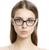 OCCI CHIARI Thin TR90 Rectangular Anti Blue-Ray Reading Glasses for Women (D-Black, 3.0) - 1.0 to 3.0