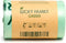 Lucky Family Green Compost Bags - 1.3 to 1.6 Gallon Kitchen Countertop Bin, 100% Compostable Trash Bags