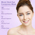 Weighted Eye Mask for Sleeping, Soft Heated Compress with Lavender & Flaxseeds, Reusable Sleep Mask