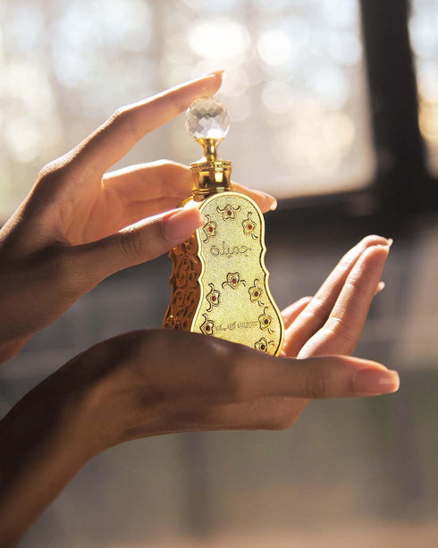 Swiss Arabian Jamila - Luxury Personal Perfume Oil Fragrance from Dubai - Long Lasting Seductive Aroma - 0.5 Oz