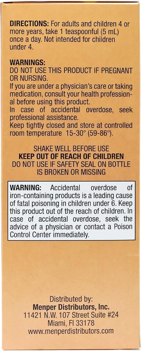 Malt and Hemoglobin Extract - Nutritional Supplement for Energy & Vitality (16 Fl Oz/Pack of 1)