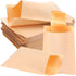 Hpmjz 500 Packing Muffins(4.7x6.5 Inch) Pcs Small Sandwich Bags Paper Cookies Bags Greaseproof Pastry Bag Unbleached