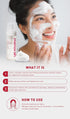menorah skincare Gentle Cleansing Mousse, with Cacti, Cucumis, Hydration Soothing Facial Cleanser