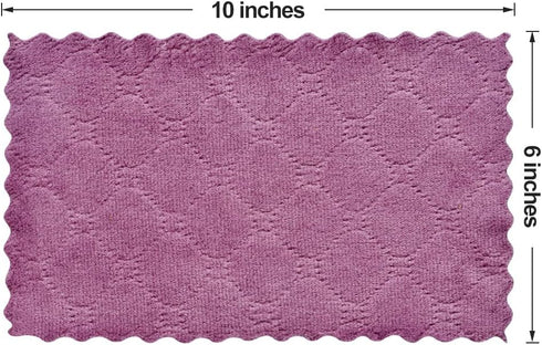 OstWony 6 10 inch, Towels(11PCS) lSmall Reusable Cleaning Cloths, x Super Absorbent Multipurpose Dish Cloths